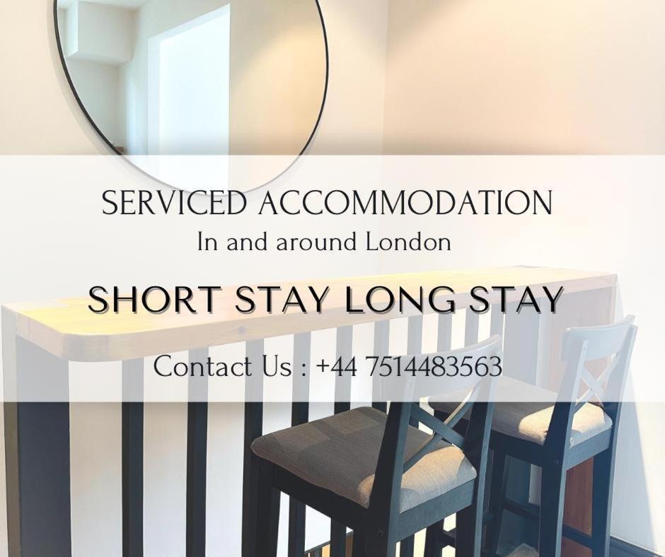 Heathrow/Ashford Hospital/Twickenham Short Stay Apartment Stanwell Zewnętrze zdjęcie